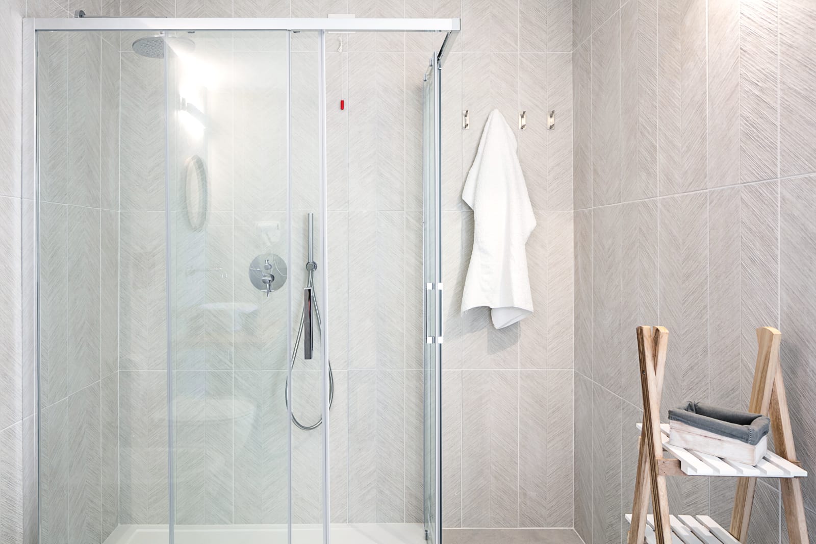 Dettaglio del bagno privato della camera 2
